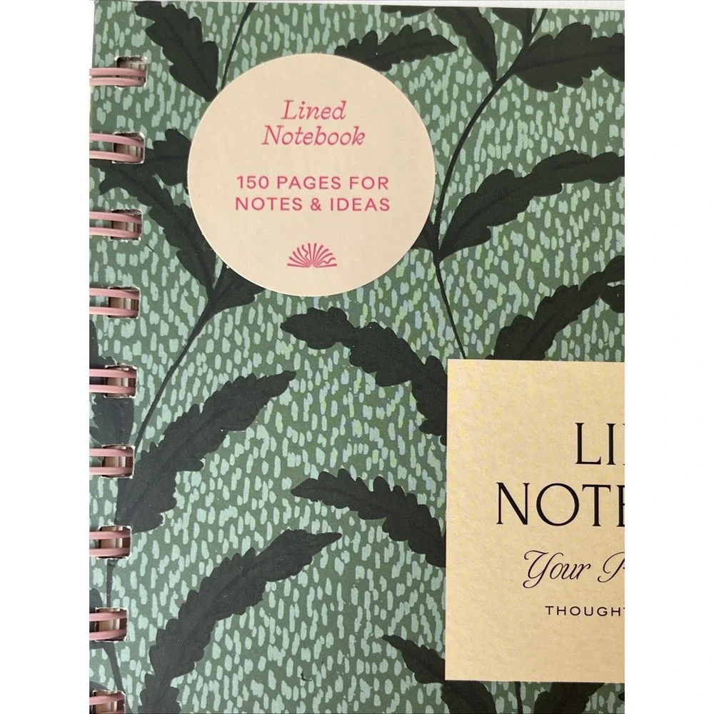 PAPIER LINED JOURNAL HARDCOVER SPIRAL BOUND NOTEBOOK 7.1